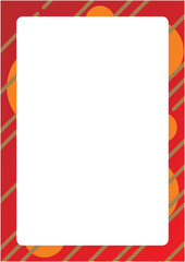 Fototapeta premium 図形とグラデーションで描いたシンプルな背景イメージ