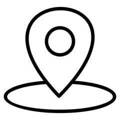 Map Icon Element For Design