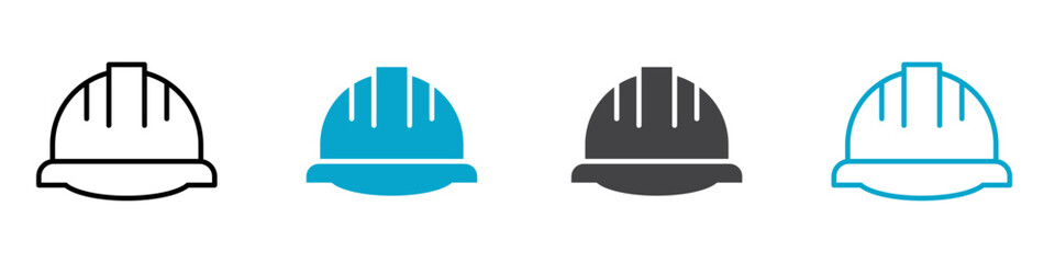 construction icon Symbol in outline style