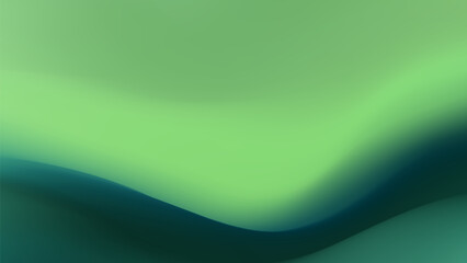 Abstract Green Gradient Background Design