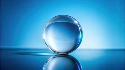 Clear glass sphere