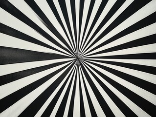 Black and White Striped Art