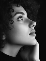 Introspective Portrait of a Woman