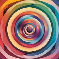 Circle abstract background. Wallpaper, banner, background, landing page, wall art, invitation, print, poster