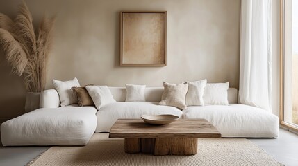 A modern apartment living room