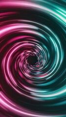Fototapeta premium Abstract background with neon light and motion effects