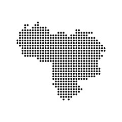 Venezuela map icon