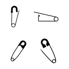 safety pin icon simple