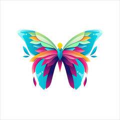 Butterfly Gradient logo