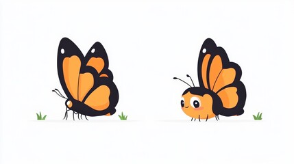 Cute Butterflies.