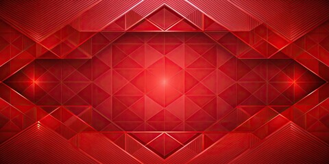 futuristic luxurious red geometric background