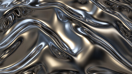 Reflective Metallic Texture Background