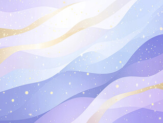 Vector Background with Soft Blue and Lavender Gradients, Refreshing and Calm