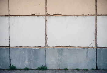 真四角に切られた岩を積み上げた壁,AI画像,Generative AI	