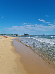 This is the scenery of Sampo Beach, Gangwon-do.
