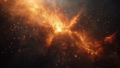 Fototapeta premium Fireworks exploding in a dark sky, a colorful display of light and sparkle, perfect for capturing the joy of holiday and New Year celebrations