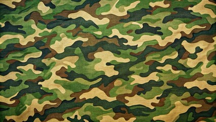 Military green camouflage background texture pattern