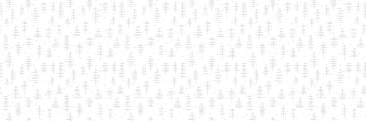 Minimalistic winter background, seamless pattern, Christmas trees, light gray vector background, vector design	
