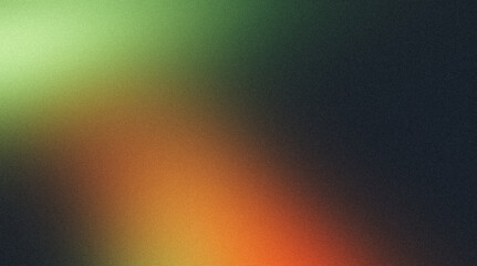 Green orange blue soft colour flow grainy gradient backdrop design, vibrant colors smooth noise with bright, shibe, glowing gradient bannwr, poster, header