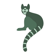 Fototapeta premium ワオキツネザル