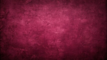 Fototapeta premium Minimalist burgundy color background with grunge texture