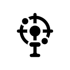 Radar icon / Radiolocation icon