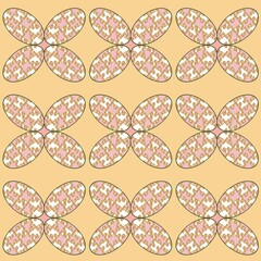 seamless pattern with butterflies