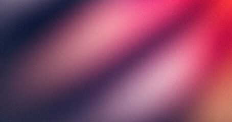 Pink purple red vibrant color grainy gradient with smooth noise texture effect backdrop design background
