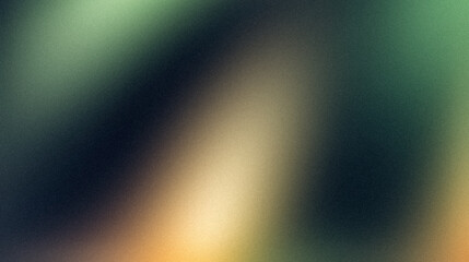 Gray green vibrant color grainy gradient with smooth noise texture effect backdrop design background
