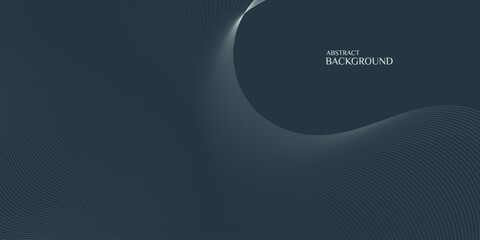 Dark gray background with light gray flowing shapes.