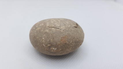 zen stones on a white