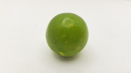 green color limo white background 