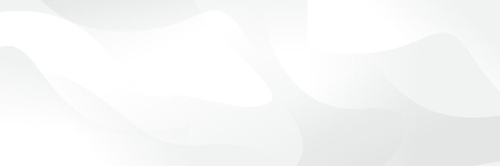 Abstract white Geometric banner design background.