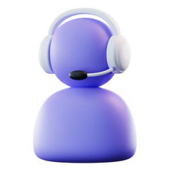 3D Illustration Customer Support