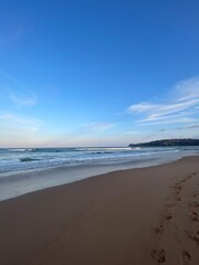 beach at sunset