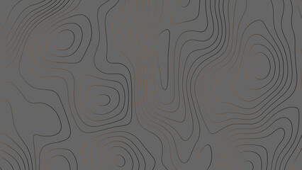 Fototapeta premium Black geometric abstract background overlap layer on dark space with waves decoration. Abstract grey tone paper cut 3D layers overlap art background texture vector illustration. 