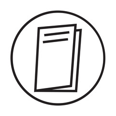 Magazine icon design