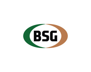 BSG logo design vector template. BSG