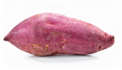 Sweet potato on white background. Sweet potato Isolated.