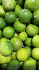 green lime close-up