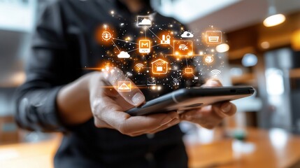 Digital Communication and Connectivity with Smartphone