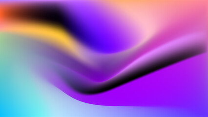 ABSTRACT GRADIENT MESH ORANGE PURPLE BLUE BACKGROUND SMOOTH LIQUID COLORFUL BLURRED DESIGN VECTOR TEMPLATE GOOD FOR MODERN WEBSITE, WALLPAPER, COVER DESIGN 