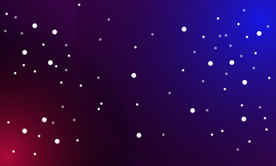 Naklejka premium Space background with shining stars. Colorful cosmos with stardust. Magic color galaxy. Infinite universe and starry night. Vector illustration