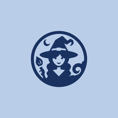 Witch lady logo