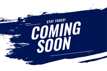 coming soon web store teaser background with grungy effect