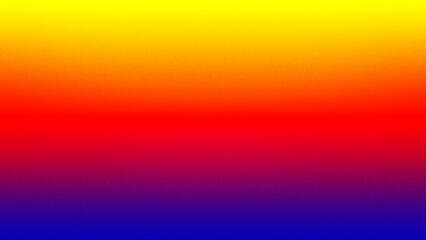 Gritty background texture design of gradient color yellow, red and purple. 