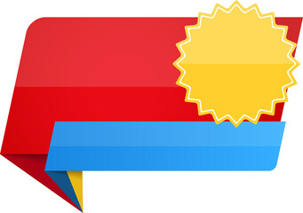 Red sale banner