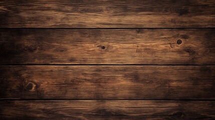 Fototapeta premium Dark Brown Wooden Plank Background Texture