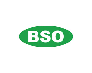 BSO logo design vector template. BSO