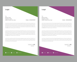  Professional Letterhead Design Template for Business